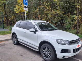 2013 Volkswagen Touareg II, белый, 1900000 рублей, вид 1