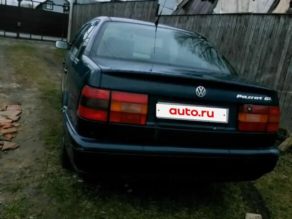 1995 Volkswagen Passat B4, синий, 180000 рублей - вид 6