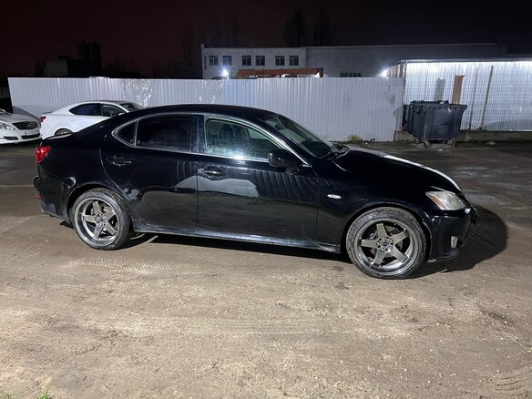 2008 Lexus IS 250 II Рестайлинг, чёрный, 1400000 рублей - вид 3