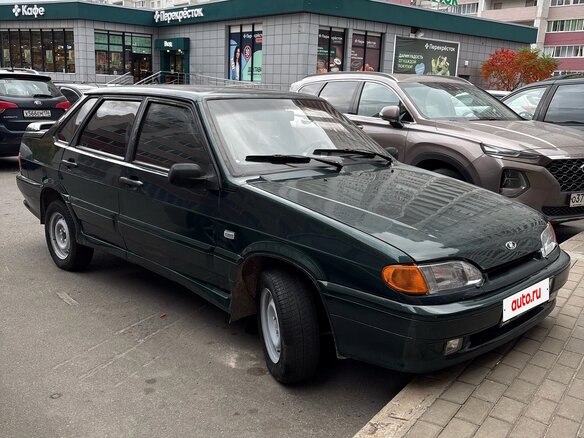 2002 Lada (ВАЗ) 2115, зелёный, 175000 рублей - вид 1