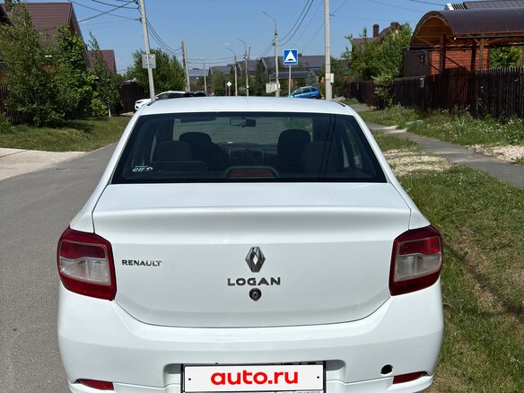 2017 Renault Logan II, белый, 355000 рублей - вид 3
