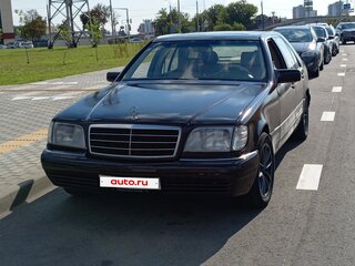 1997 Mercedes-Benz S-Класс 320 III (W140) Рестайлинг, коричневый, 605000 рублей, вид 2