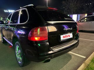 2003 Porsche Cayenne S I (955), чёрный, 850000 рублей, вид 5