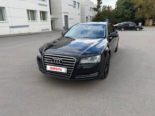 2013 Audi A8 Long III (D4), чёрный, 1620000 рублей, вид 1