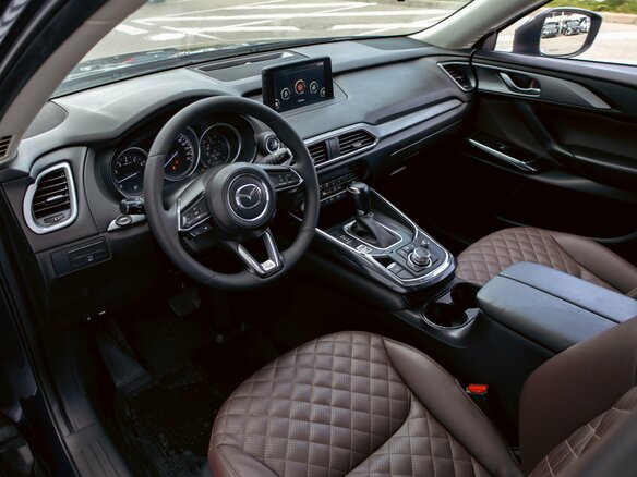 2019 Mazda CX-9 II, синий, 2695000 рублей - вид 12