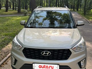 2020 Hyundai Creta I Рестайлинг, серебристый, 1950000 рублей, вид 3
