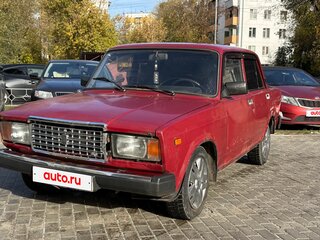 2007 Lada (ВАЗ) 2107, пурпурный, 99000 рублей, вид 1