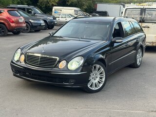 2003 Mercedes-Benz E-Класс 240 III (W211, S211), чёрный, 600000 рублей, вид 1