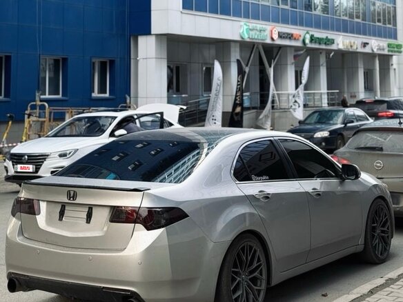 2008 Honda Accord VIII, серебристый, 1170000 рублей - вид 7