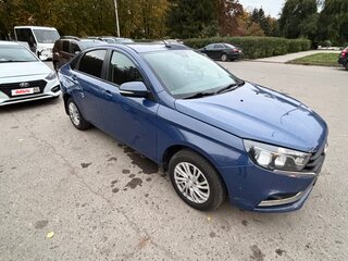 2017 Lada (ВАЗ) Vesta I, синий, 700000 рублей, вид 4