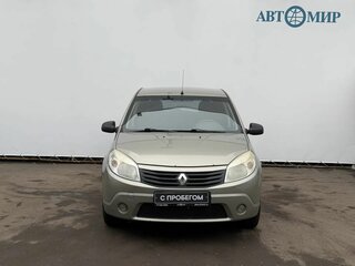 2010 Renault Sandero I, бежевый, 390000 рублей, вид 2
