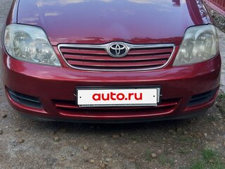 2005 Toyota Corolla IX (E120, E130) Рестайлинг, красный, 450000 рублей, вид 2