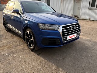 2016 Audi Q7 II (4M), синий, 3750000 рублей, вид 2