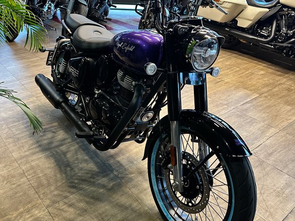 2026 Royal Enfield Goan Classic 350, фиолетовый, 529000 рублей - вид 14