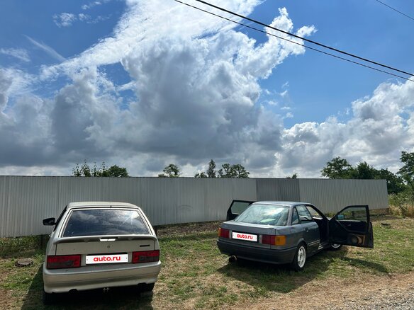1991 Audi 80 IV (B3), серый, 155000 рублей - вид 11
