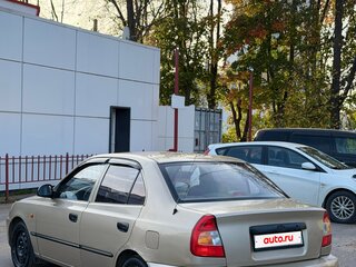 2006 Hyundai Accent ТагАЗ II, бежевый, 175000 рублей, вид 4