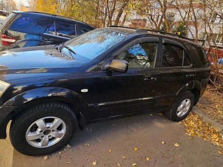 2007 Kia Sorento I Рестайлинг, чёрный, 649000 рублей, вид 2
