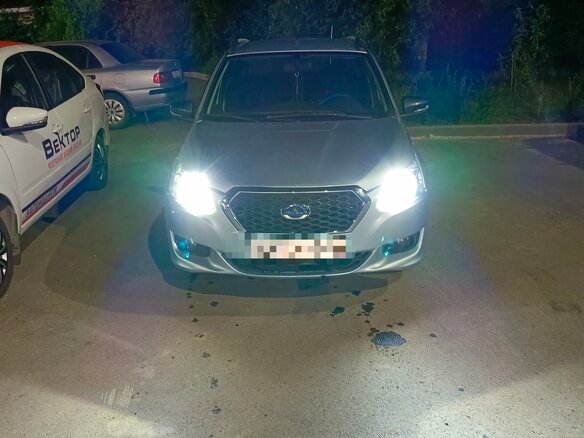 2014 Datsun on-DO I, синий, 400000 рублей - вид 6