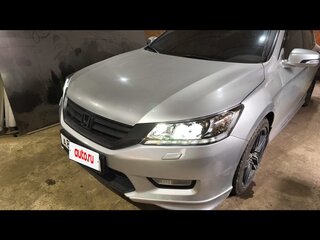 2013 Honda Accord IX, серебристый, 1800000 рублей, вид 2