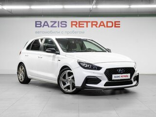 2019 Hyundai i30 N Line III Рестайлинг, белый, 2100000 рублей, вид 3
