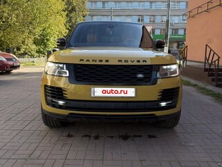 2021 Land Rover Range Rover IV Рестайлинг, жёлтый, 10200000 рублей, вид 2