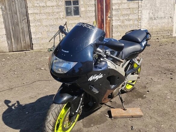 1998 Kawasaki ZX-6R Ninja, чёрный, 269999 рублей - вид 7