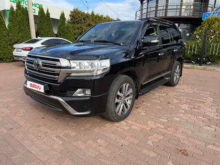 2016 Toyota Land Cruiser 200 Series Рестайлинг 2, чёрный, 5100000 рублей, вид 1
