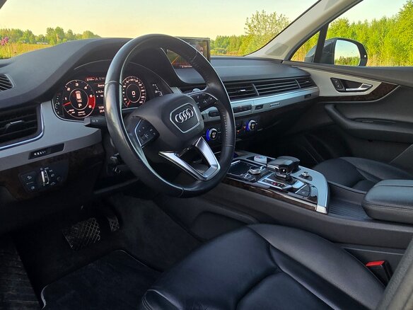 2019 Audi Q7 II (4M), чёрный, 4050000 рублей - вид 8