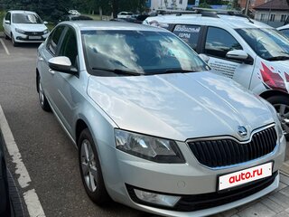 2014 Skoda Octavia III (A7), серебристый, 1190000 рублей, вид 3