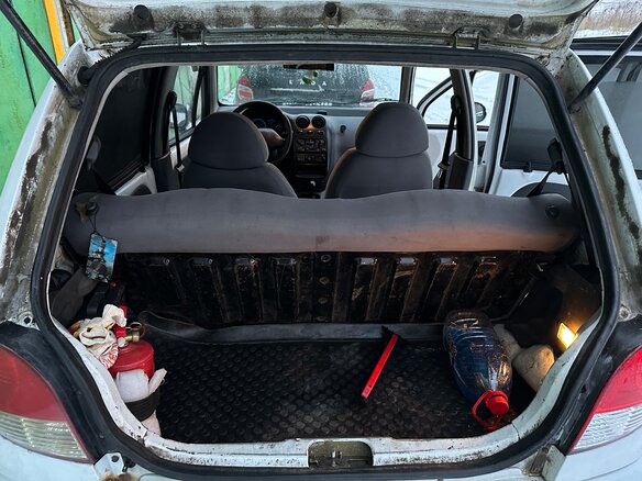 2011 Daewoo Matiz I Рестайлинг, белый, 90000 рублей - вид 7