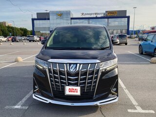 2020 Toyota Alphard III Рестайлинг, чёрный, 4470000 рублей, вид 4