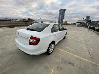 2019 Skoda Rapid I Рестайлинг, белый, 1330000 рублей, вид 4