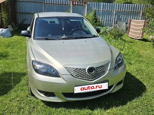 2005 Mazda 3 I (BK), золотистый, 550000 рублей