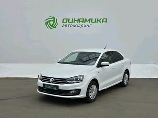 2018 Volkswagen Polo V Рестайлинг, белый, 1315000 рублей, вид 1
