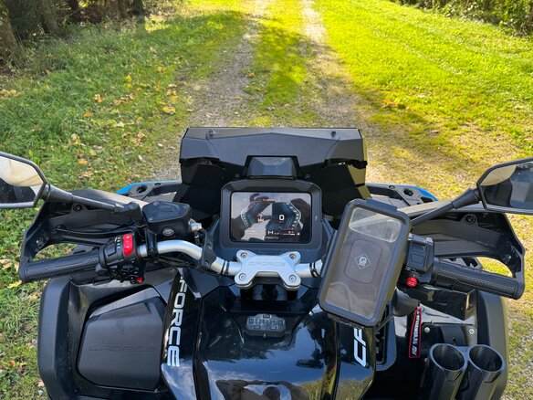 2026 CFMoto CFORCE 800 HO EPS, чёрный - вид 7
