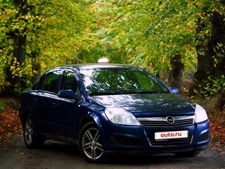 2008 Opel Astra H Рестайлинг, синий, 270000 рублей, вид 2