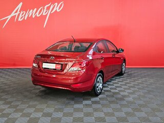 2013 Hyundai Solaris I, красный, 685000 рублей, вид 5