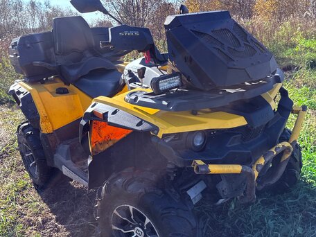 2018 Stels ATV-650 Guepard Trophy, жёлтый, 700000 рублей, вид 1