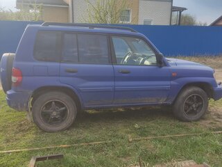 2002 Mitsubishi Pajero Pinin, синий, 390000 рублей, вид 2