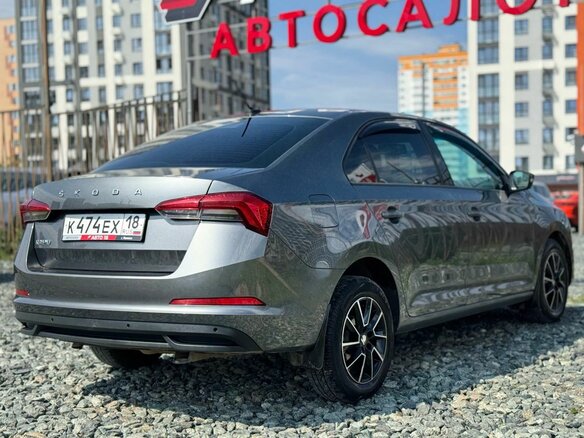 2021 Skoda Rapid II, серый - вид 8