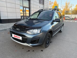 2016 Lada (ВАЗ) Kalina Cross II, серый, 490000 рублей, вид 2