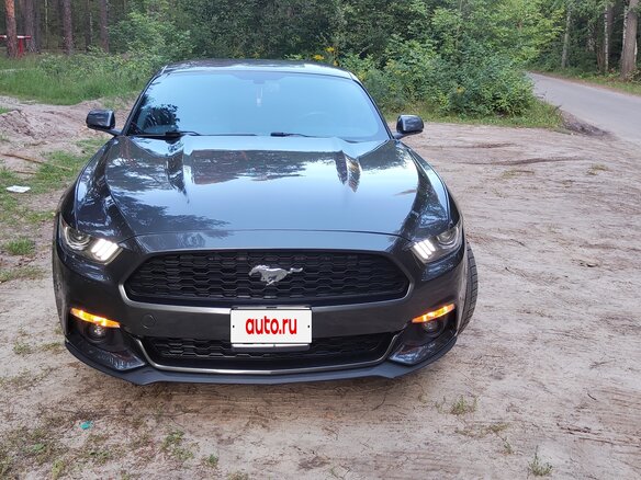 2016 Ford Mustang VI, серый, 3000000 рублей - вид 2