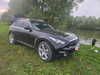 2013 Infiniti QX70, чёрный, 2500000 рублей, вид 1