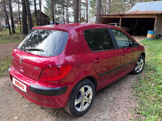 2006 Peugeot 307 I Рестайлинг, красный, 350000 рублей, вид 5