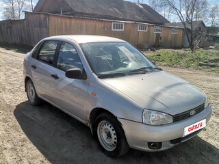 2008 Lada (ВАЗ) Kalina I, серебристый, 157000 рублей, вид 2