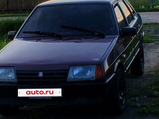 1996 Lada (ВАЗ) 21099, фиолетовый, 70000 рублей, вид 1