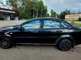 2007 Chevrolet Lacetti I, чёрный, 145000 рублей, вид 4