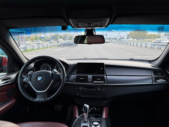 2008 BMW X6 30d I (E71), красный - вид 14