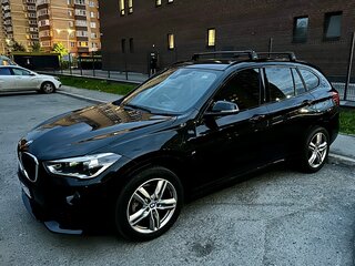 2019 BMW X1 18i sDrive II (F48), чёрный, 2190000 рублей, вид 1