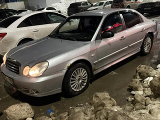 2006 Hyundai Sonata ТагАЗ IV (EF) Рестайлинг, синий, 230000 рублей, вид 5